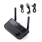 Bluetooth 5.3 Transmitter Receiver With two way interface supports plug and play