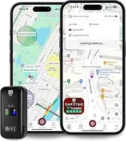 Mini 4G - 4G LTE Rechargeable Mini GPS Tracker, Car, Van, Motorbike etc. 34-205 Countries, Real Time Tracking and Notifications, 7 Day Free Trial - Sim Included, 12 Month Warranty…