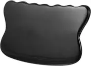 NIYANGLE 1Pc Natural Buffalo Horn Gua Massage Tool Ergonomic Wave Design Body Scraping Plate for Relief and for Whole Body and Facial Use