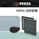 【RENZA】適用Amway 安麗 Atmosphere Drive 車用空氣清淨機(2合1HEPA+活性碳濾網 濾芯)