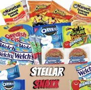 Chips Candy Snacks Care Package Variety Pack 18 Count Snack Box