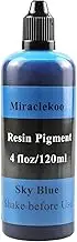 Sky Blue Epoxy Resin Color Dye Colorant Liquid Epoxy Resin Pigment,Translucent,120ml