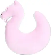 [Haofy] Pink Lovely Animal Shaped U-Shaped Cushion Neck Support Pillow Soft and Convenient Cartoon for Travel Car Home Office