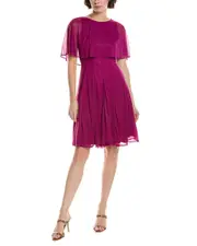 Maison Tara Roller Glitter Matte Mini Dress