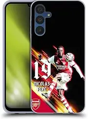 Head Case Designs Officially Licensed Arsenal FC Nicolas Pp 2021/22 First Team Gel Case [Military Grade Protection] Compatible with Samsung Galaxy A15