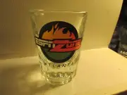ESPN ZONE Atlanta - 3" / 2oz heavy Shot Glass - by libbey new