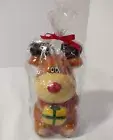 Vintage Christmas Reindeer Candle Kmart New NOS In Wrapper 4-1/2"
