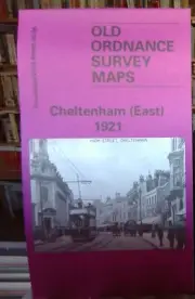 MAP OF Cheltenham (East) 1921: Gloucestershire Sheet 26.08 by Alan Godfrey NEW