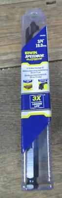 Irwin Speedbor Supreme 3/4" IWAX3017 7.5" Bi-Metal Ship Auger Bit NIB