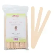 Small Wooden Wax Sticks - Body Hair Removal Applicator for Waxing, 3/8” x 4.5...