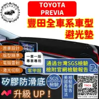 在飛比找momo購物網優惠-【一朵花汽車百貨】TOYOTA 豐田 PREVIA 短毛避光