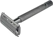 HIKOAN Men's Traditional Beard Shaver Long Handled Razor for Dry & Wet Shaving Male Shaving Tool