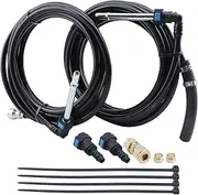 FL-FG0340 Fuel Lines Repair Kit - Fuel Vent Line Compatible with 2004-2010 Chevrolet Silverado GMC Sierra 1500 2500 3500 4.3L 4.8L 5.3L 6.0L 8.1L - Replace OE FLFG0340-1 set