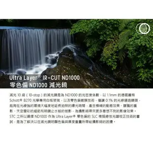 EC數位 STC IR-CUT 10-stop ND Filter 67 72 77 82 mm ND1000 減光鏡