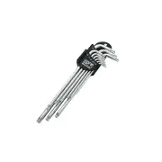 SP Tools 9Pcs Magnetic Key Set - Torx Chrome Double Ended Long Series Cr-V Steel