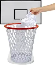 Waste Basket Ball Trashcan - Creative Toilet Trash Can | 1450g Garbages Can Homes Decor Wastebasket Bin Trashs Container | Garbage Can Backboard Home Gadget Can for Study Living Room