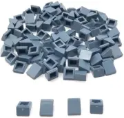 Lego 50 New Sand Blue Slope Sloped 30 1 x 1 x 2/3 Parts