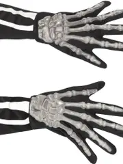 Skeleton Gloves Halloween Costume Accessory