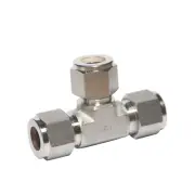 HFS(R) Compression Fitting Tee 1/2" x 1/2" x 1/2" Tube OD Stainless Steel 316