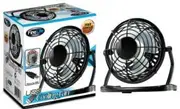 Mini USB Fan Desktop Portable Small 360? Charging Air Cooler Home & Travel Black