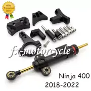 For Ninja400 Ninja 400 2018-2022 Steering Damper Stabilizer Bracket Mount Carbon