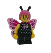 Lego Butterfly Girl Minifigure with Antenna