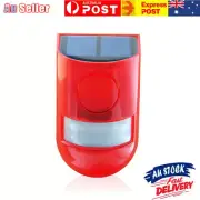 Strobe Alarm Solar Charging RIP Motion Sensor LED Wireless Security Alarm Light