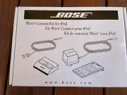 Bose Wave Connect Kit For IPod 315527-0040 W/Remote For Bose Acoustic Wave NEW
