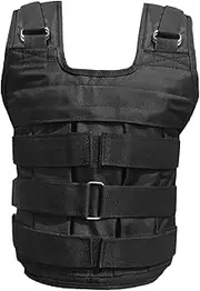 TOKIDNY Sports Vest Fitness Vest Women's Vests Parts Kit Invisible Vests Pants Hanger Sand Vest Heavy Duty Clothes Rack Equipment Vests Weighted Vest Adjustable Oxford Cloth Black