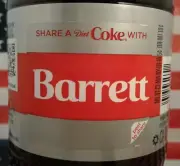 Share A Diet Coke With Barrett 2018 Limited Edition Coca Cola Bottle
