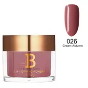 Billionaire SNS Gelish Dip Dipping Acrylic Nail Powder 026 Cream Autumn 56g
