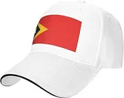[SSIULUS] Democratic Republic of Timor-Leste Casquette Cap Hats,Trucker,Baseball Cap with Snapback,Perfect for Summer,Golf