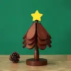 Christmas Wood Tree Coasters Tree Trivets for Dishes Christmas Tree Trivets