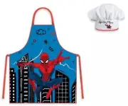 Spiderman City Children's apron 2-piece set