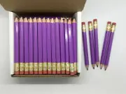 Half Pencils with Eraser - Golf, Classroom, Pew, Short, Mini, Small. Church, Non