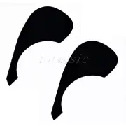 2pcs Guitar parts BLACK Acoustic Guitar Plate Pickguard For Yamaha Guitar,PVC