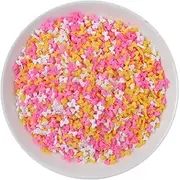 100g Resin Flatbacks Slime Accessories Clay Sprinkles Decoration for Slime Charms Filler DIY Slime Supplies Fake Candy Chocolate Cake Dessert Mud Particles Toy Scrapbook Phone Case, Bow21