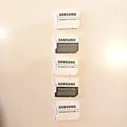 5X PCS ORIGINAL OEM SAMSUNG MicroSD to SD Card SDXC SDHC TF Class 4/10 ADAPTER