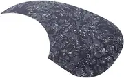 Toyvian Guitar Pickguard Protector Acoustic Guitar Accessories Guitars Impact Protection Plate for Guitar Guard Plate Guitar Accessory Guitar Protection Pickguard Black