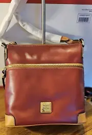 Dooney & Bourke Wexford Smooth Leather Crossbody Color Mulberry NWT