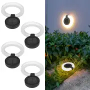1/4Pack Solar Outdoor Lights,Led Waterproof Atmosphere Light,Warm White Lamp,For