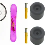Vertical Snowboard Wall Mount Display (Floating Mount Design) | Drywall Anchors