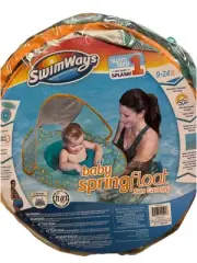 Swim ways Baby Spring Float Sun Canopy New