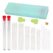 Long Straight Beading Thread Needle and Big Eye Beading Needle