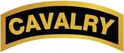 Cavalry Sticker Division US Army Patch Rank Tab Decal Full Color Sticker Decal, CAR Automobile Truck Vehicle Tumbler Hard Hat Helm Luggage Notebook Laptop Gift