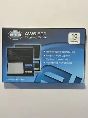 AWS-600 Digital Scale 600g x 0.1g (Stainless Steel) BRAND NEW