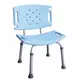 耀宏鋁合金浴室椅/洗澡椅(有靠背)YH122-1沐浴椅-洗澡椅-洗澡沐浴椅