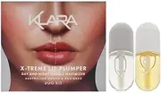 [Klara Cosmetics] X-TREME LIP PLUMPER Lip Plumper Set,Natural Lip Plumper,Lip Care, Lip Plumper Gloss,Lip Moisturizing Beautiful,Day Ues And Night Ues Set(2PCS)