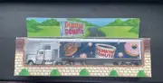 New 1995 Dunkin Donuts Toy Truck in original box.