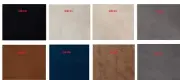 GR07 Luxury headliner foam backed fabric upholstery suede roof liner 55'' x 40''
